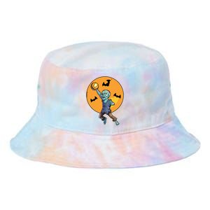 Basketball Zombie Halloween Boy Basketball Halloween Tie Dye Newport Bucket Hat