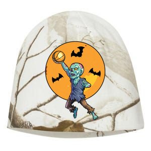 Basketball Zombie Halloween Boy Basketball Halloween Kati - Camo Knit Beanie