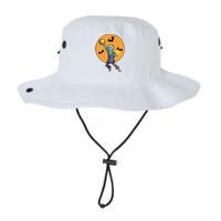 Basketball Zombie Halloween Boy Basketball Halloween Legacy Cool Fit Booney Bucket Hat