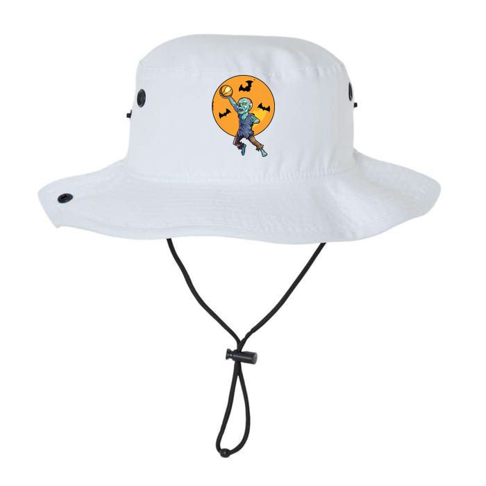 Basketball Zombie Halloween Boy Basketball Halloween Legacy Cool Fit Booney Bucket Hat