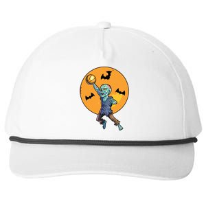 Basketball Zombie Halloween Boy Basketball Halloween Snapback Five-Panel Rope Hat