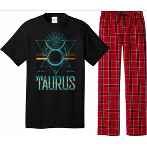 Bull Zodiac Sign Symbol Horoscope Taurus Pajama Set