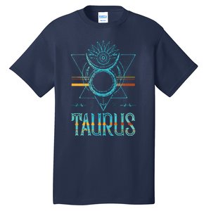 Bull Zodiac Sign Symbol Horoscope Taurus Tall T-Shirt