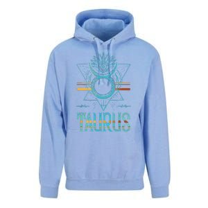 Bull Zodiac Sign Symbol Horoscope Taurus Unisex Surf Hoodie