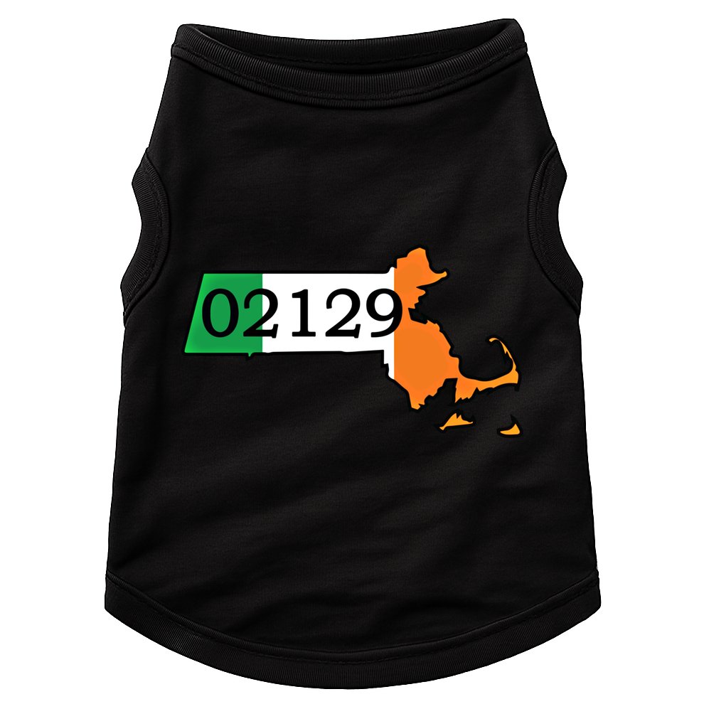 Charlestown 02129 Irish Flag Great Gift Doggie Tank