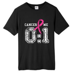 Cancer 0 Me 1 Breast Cancer Awareness Survivor Gift Tall Fusion ChromaSoft Performance T-Shirt