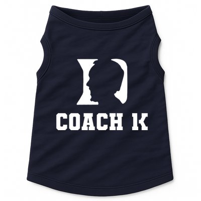 Coach 1K 1000 Wins Basketball College Font 1 K Doggie Tank