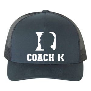 Coach 1K 1000 Wins Basketball College Font 1 K Yupoong Adult 5-Panel Trucker Hat