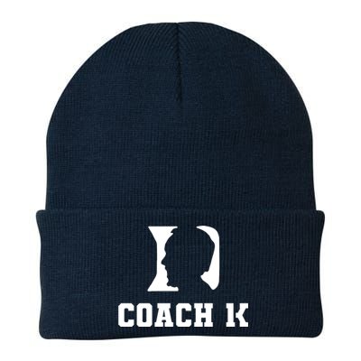 Coach 1K 1000 Wins Basketball College Font 1 K Knit Cap Winter Beanie