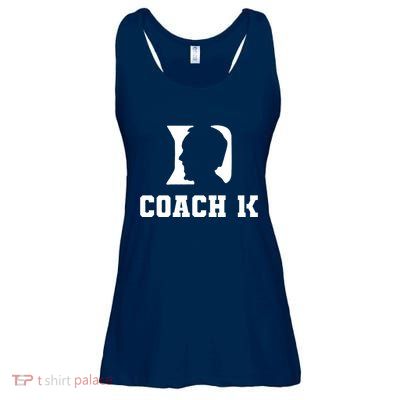 Coach 1K 1000 Wins Basketball College Font 1 K Ladies Essential Flowy Tank