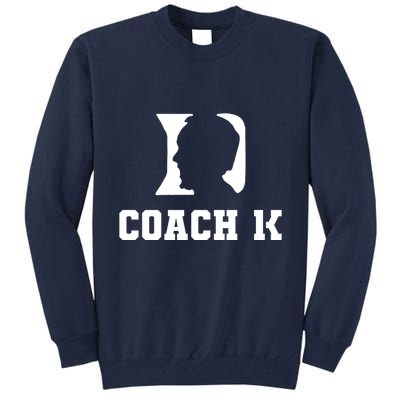 Coach 1K 1000 Wins Basketball College Font 1 K Tall Sweatshirt