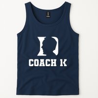 Coach 1K 1000 Wins Basketball College Font 1 K Tank Top