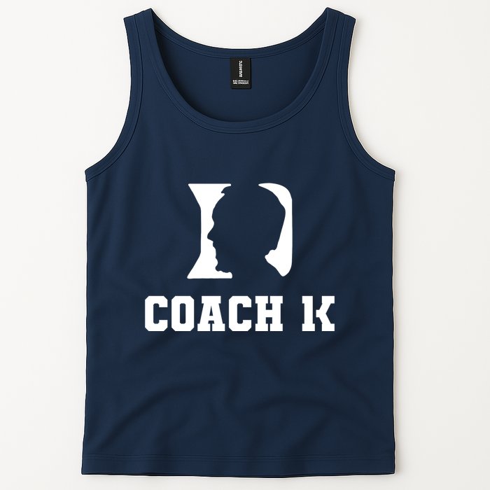 Coach 1K 1000 Wins Basketball College Font 1 K Tank Top
