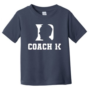 Coach 1K 1000 Wins Basketball College Font 1 K Toddler T-Shirt