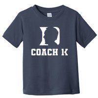 Coach 1K 1000 Wins Basketball College Font 1 K Toddler T-Shirt