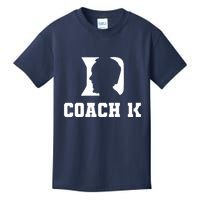 Coach 1K 1000 Wins Basketball College Font 1 K Kids T-Shirt