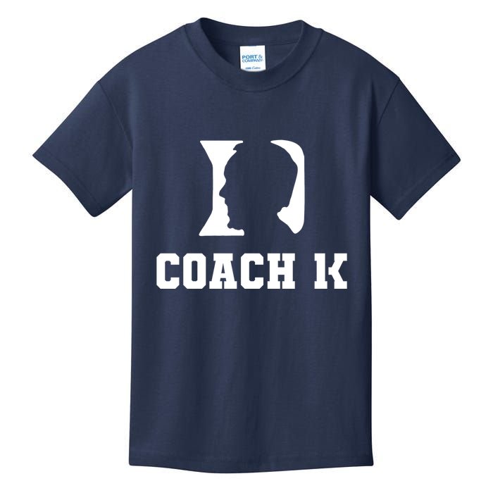 Coach 1K 1000 Wins Basketball College Font 1 K Kids T-Shirt