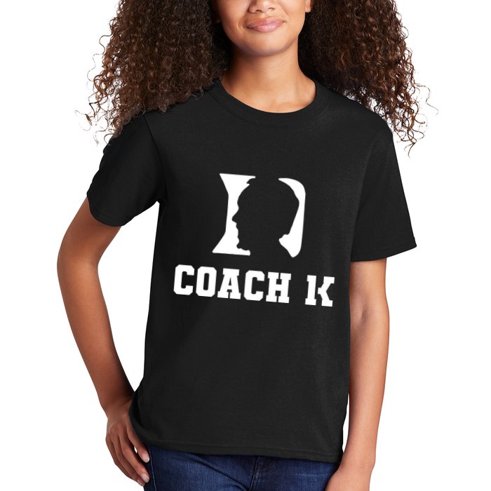Coach 1K 1000 Wins Basketball College Font 1 K Kids T-Shirt