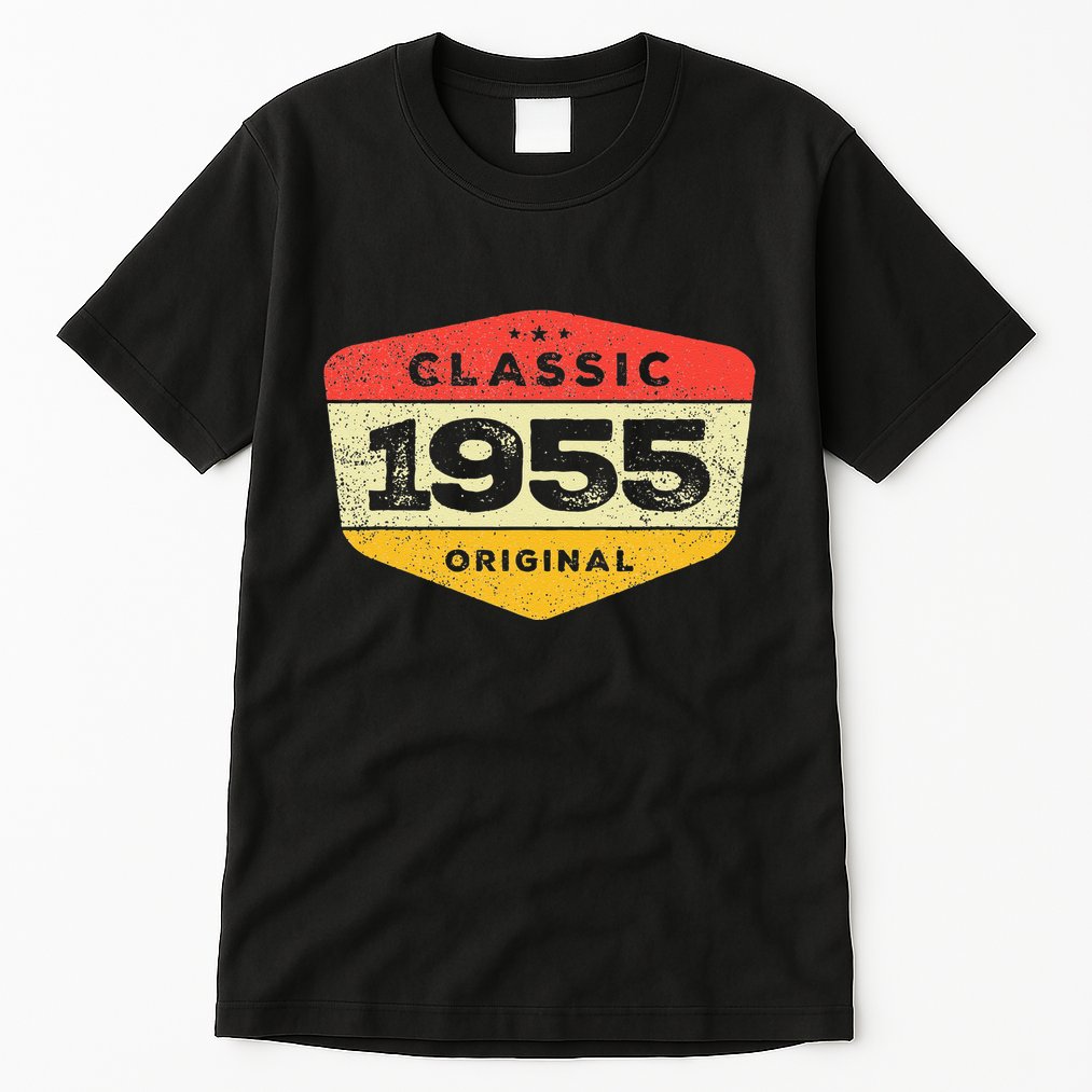 Classic 1955 68th Birthday Vintage Tall T-Shirt