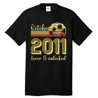 Cute 13th Birthday Born In Oct 2011 Birthday Tall T-Shirt