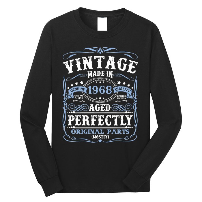 Classic 1968 Birthday Gift Long Sleeve Shirt