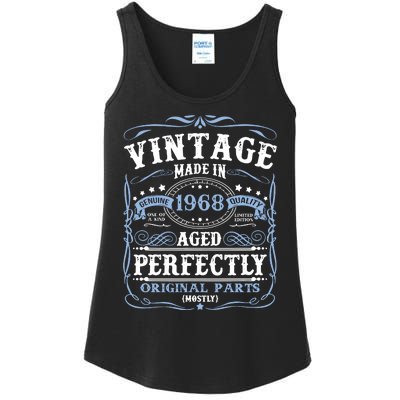 Classic 1968 Birthday Gift Ladies Essential Tank