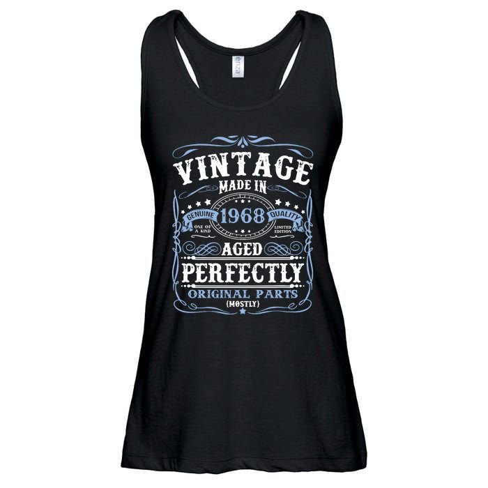 Classic 1968 Birthday Gift Ladies Essential Flowy Tank