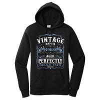 Classic 1968 Birthday Gift Women's Pullover Hoodie