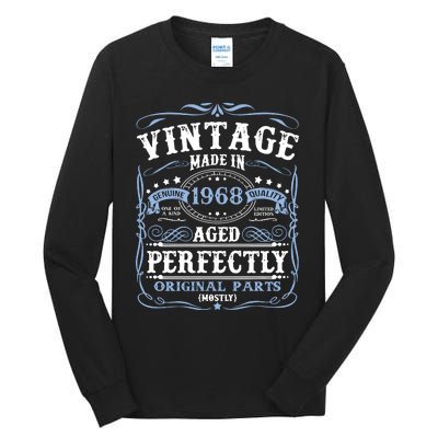 Classic 1968 Birthday Gift Tall Long Sleeve T-Shirt