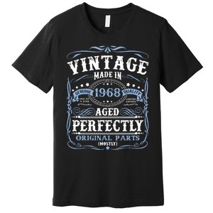 Classic 1968 Birthday Gift Premium T-Shirt