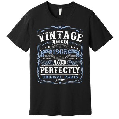 Classic 1968 Birthday Gift Premium T-Shirt