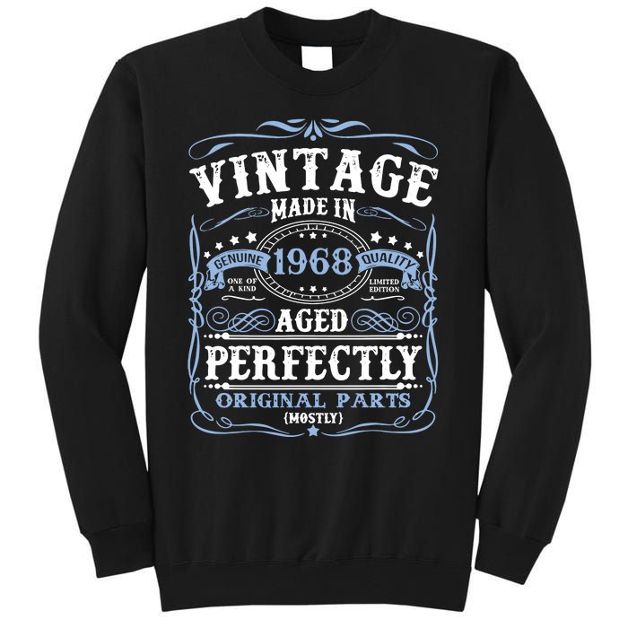 Classic 1968 Birthday Gift Tall Sweatshirt