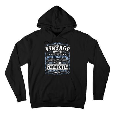 Classic 1968 Birthday Gift Tall Hoodie