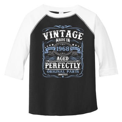 Classic 1968 Birthday Gift Toddler Fine Jersey T-Shirt