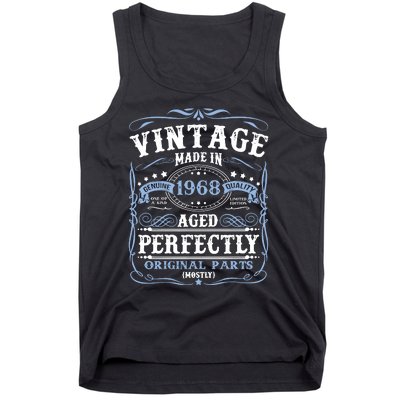 Classic 1968 Birthday Gift Tank Top