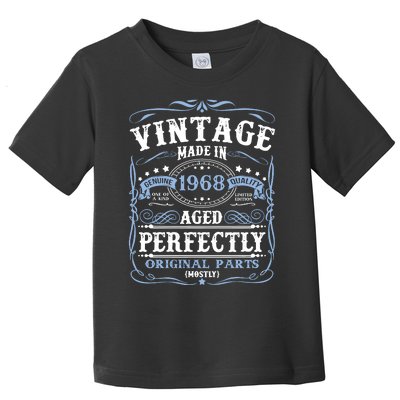 Classic 1968 Birthday Gift Toddler T-Shirt