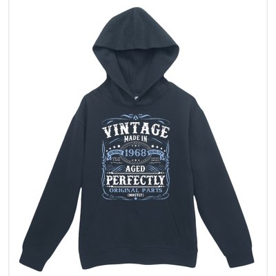 Classic 1968 Birthday Gift Urban Pullover Hoodie