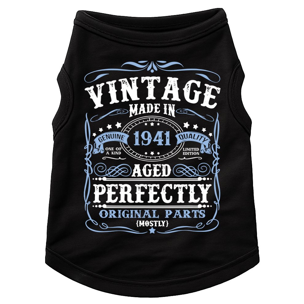 Classic 1941 Birthday Gift Doggie Tank