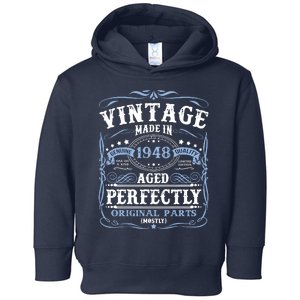 Classic 1948 Birthday Gift Toddler Hoodie