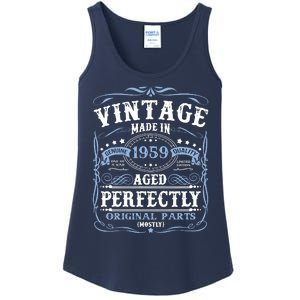 Classic 1959 Birthday Gift Ladies Essential Tank