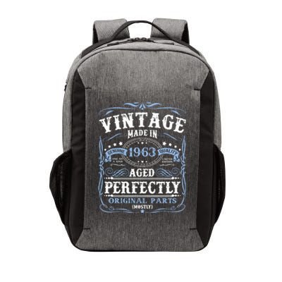 Classic 1963 Birthday Gift Vector Backpack