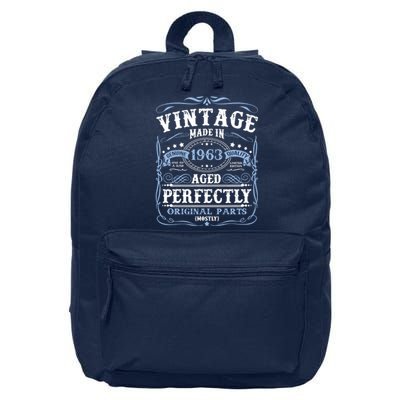 Classic 1963 Birthday Gift 16 in Basic Backpack