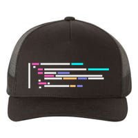 Code #1 Yupoong Adult 5-Panel Trucker Hat