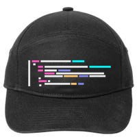 Code #1 7-Panel Snapback Hat