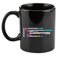 Code #1 11oz C Handle Ceramic Mug