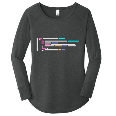 Code #1 Women's Perfect Tri Tunic Long Sleeve Shirt