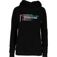 Code #1 Womens Funnel Neck Pullover Hood