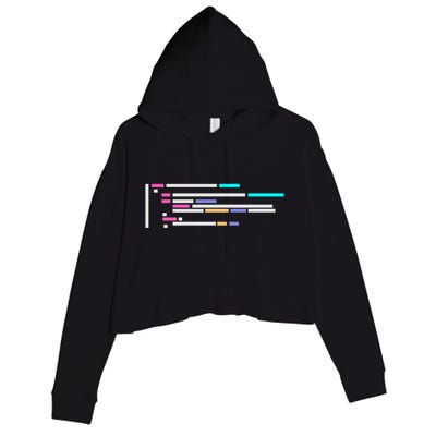 Code #1 Crop Fleece Hoodie