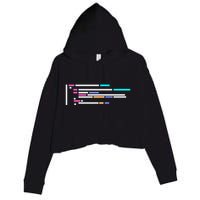 Code #1 Crop Fleece Hoodie