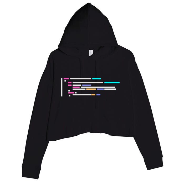 Code #1 Crop Fleece Hoodie